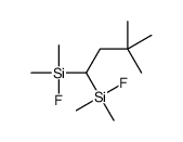 fluoro-[1-[fluoro(dimethyl)silyl]-3,3-dimethylbutyl]-dimethylsilane Structure