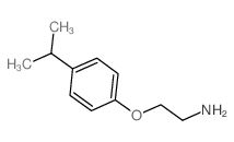 2-(4-Isopropyl-phenoxy)-ethylamine Structure