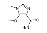 5-methoxy-1-methylimidazole-4-carboxamide Structure