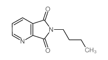 5H-Pyrrolo[3,4-b]pyridine-5,7(6H)-dione,6-butyl- structure