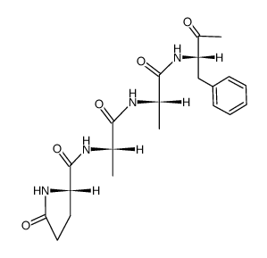 Glp-Ala2-PheCH3结构式