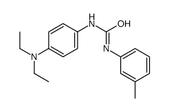 1-[4-(diethylamino)phenyl]-3-(3-methylphenyl)urea结构式