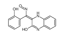 3-[(2-hydroxyphenyl)-nitrosomethylidene]-1,4-dihydroquinoxalin-2-one结构式