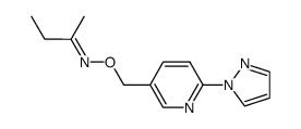 O-[2-(pyrazole-1-yl)pyridine-5-yl]methyl 2-butanone oxime Structure