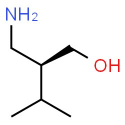 (S)-2-(aminomethyl)-3-methylbutan-1-ol结构式