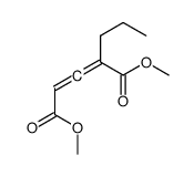 dimethyl 2-propylpenta-2,3-dienedioate结构式