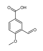 3-Formyl-4-methoxybenzoic acid Structure