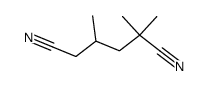 2,2,4-Trimethyl-adiponitril Structure
