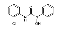 3-(2-CHLOROPHENYL)-1-HYDROXY-1-PHENYLUREA Structure