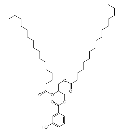 2,3-di(hexadecanoyloxy)propyl 3-hydroxybenzoate Structure