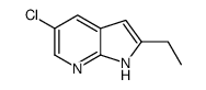 5-Chloro-2-ethyl-1H-pyrrolo[2,3-b]pyridine Structure