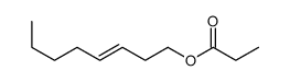 oct-3-enyl propionate Structure