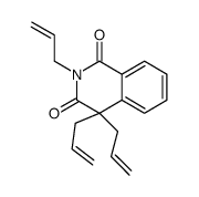 2,4,4-tris(prop-2-enyl)isoquinoline-1,3-dione结构式