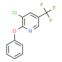 3-Chloro-2-phenoxy-5-(trifluoromethyl)pyridine Structure