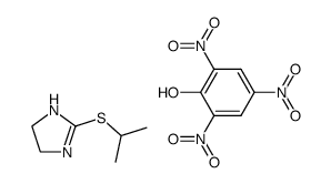 Pikrat v. 2-Isopropylmercapto-4,5-dihydro-glyoxalin Structure