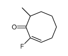 2-Cycloocten-1-one,2-fluoro-8-methyl-结构式