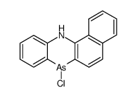 7-Chloro-7,12-dihydrobenzo[c]phenarsazine structure