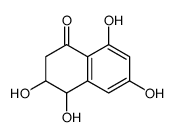 3,4,6,8-tetrahydroxy-3,4-dihydro-2H-naphthalen-1-one结构式