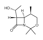 (5R,6R,7S)-2,2-Dimethyl-7-[(1'R)-1'-Hydroxyethyl]-5-Methyl-8-Oxo-3-Oxa-1-Azabicyclo[4.2.0]Octane Structure