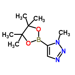 1-Methyl-5-(4,4,5,5-tetramethyl-1,3,2-dioxaborolan-2-yl)-1H-1,2,3-triazole picture