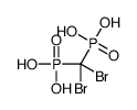 [dibromo(phosphono)methyl]phosphonic acid结构式