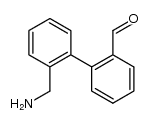 2'-(aminomethyl)-[1,1'-biphenyl]-2-carbaldehyde结构式