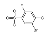 5-BROMO-4-CHLORO-2-FLUORO-BENZENESULFONYL CHLORIDE picture