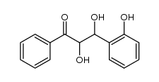 2,3-dihydroxy-3-(2-hydroxy-phenyl)-1-phenyl-propan-1-one结构式