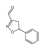 5-phenyl-4,5-dihydro-1,2-oxazole-3-carbaldehyde结构式