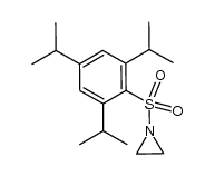 1-(2,4,6-triisopropylphenylsulfonyl)aziridine Structure