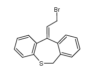 11-(2-bromoethylidene)-6,11-dihydrodibenzo[b,e]thiepin结构式