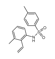 N-p-toluenesulfonyl-2-ethenyl-3-methylaniline结构式