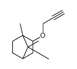 4,7,7-trimethyl-3-prop-2-ynoxybicyclo[2.2.1]heptane Structure
