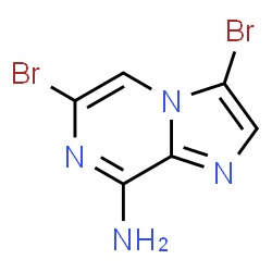 3,6-Dibromoimidazo[1,2-a]pyrazin-8-amine picture