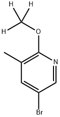 3-Bromo-5-methyl-6-(methoxy-d3)-pyridine picture