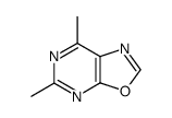 Oxazolo[5,4-d]pyrimidine, 5,7-dimethyl- (6CI)结构式