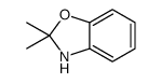 2,2-dimethyl-3H-1,3-benzoxazole结构式
