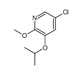 5-Chloro-3-isopropoxy-2-methoxypyridine structure