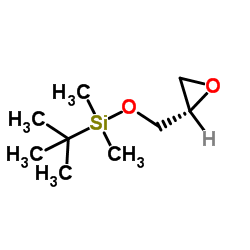 tert-butyldimethylsilyl (s)-(-)-glycidy& Structure