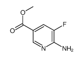 methyl 6-amino-5-fluoropyridine-3-carboxylate Structure