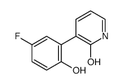 3-(5-fluoro-2-hydroxyphenyl)-1H-pyridin-2-one Structure