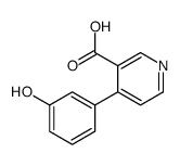 4-(3-hydroxyphenyl)pyridine-3-carboxylic acid Structure