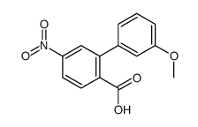 2-(3-methoxyphenyl)-4-nitrobenzoic acid Structure