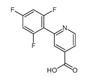 2-(2,4,6-trifluorophenyl)pyridine-4-carboxylic acid Structure