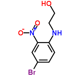 2-[(4-Bromo-2-nitrophenyl)amino]ethanol Structure