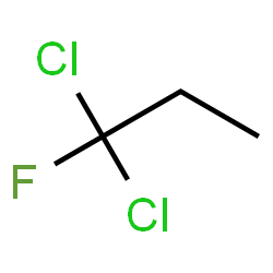 Dichlorofluoropropane Structure