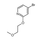 4-Bromo-2-(2-methoxyethoxy)pyridine Structure