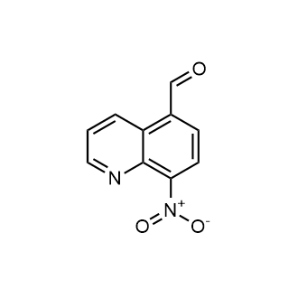 8-Nitro-quinoline-5-carbaldehyde Structure