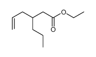 ethyl 3-propylhex-5-enoate Structure