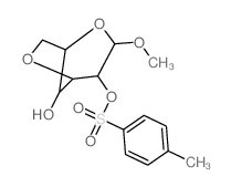 Glucopyranoside,methyl 3,6-anhydro-, 2-p-toluenesulfonate, a-D- (8CI) structure